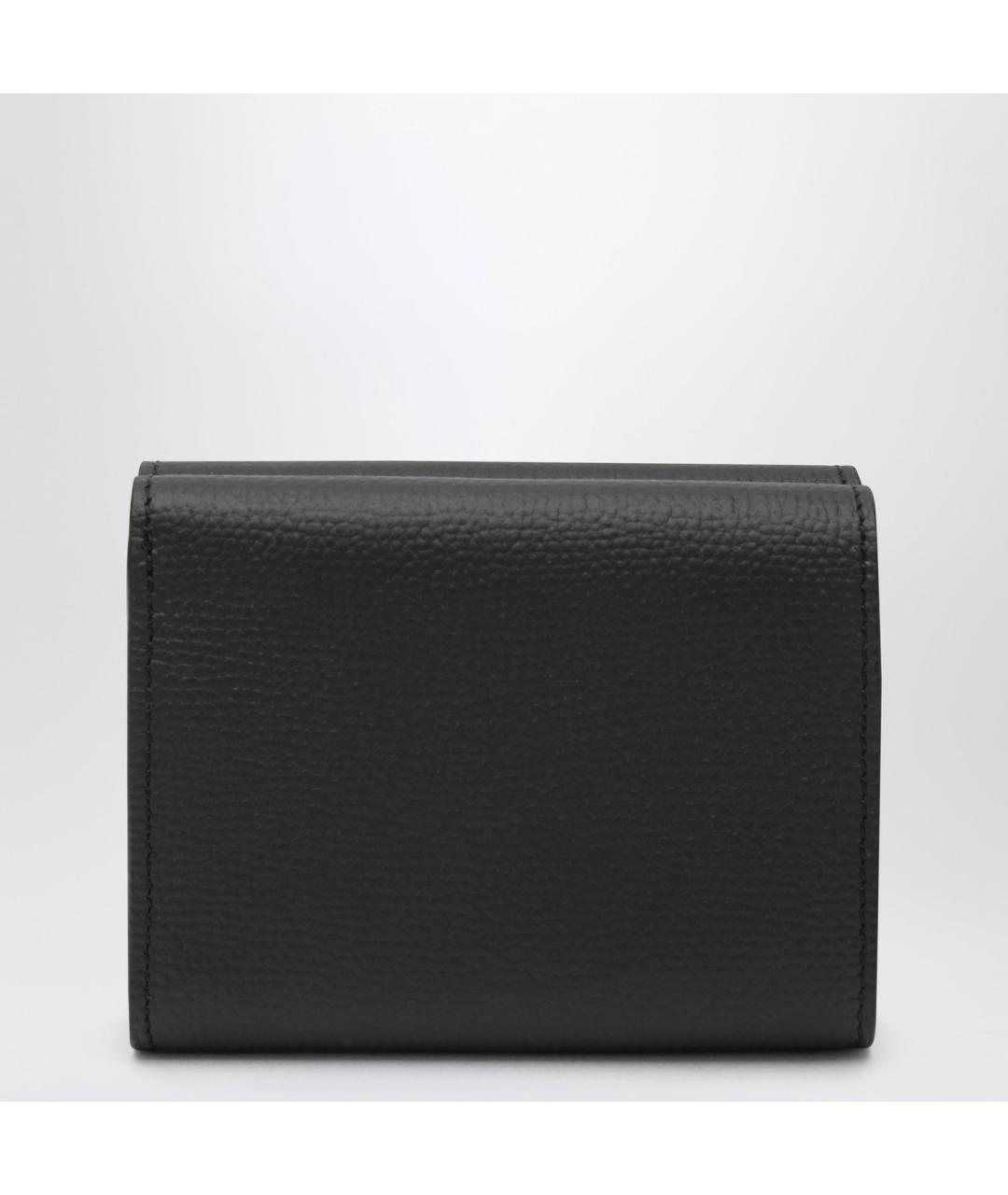 LOEWE Черный кожаный кошелек, фото 2