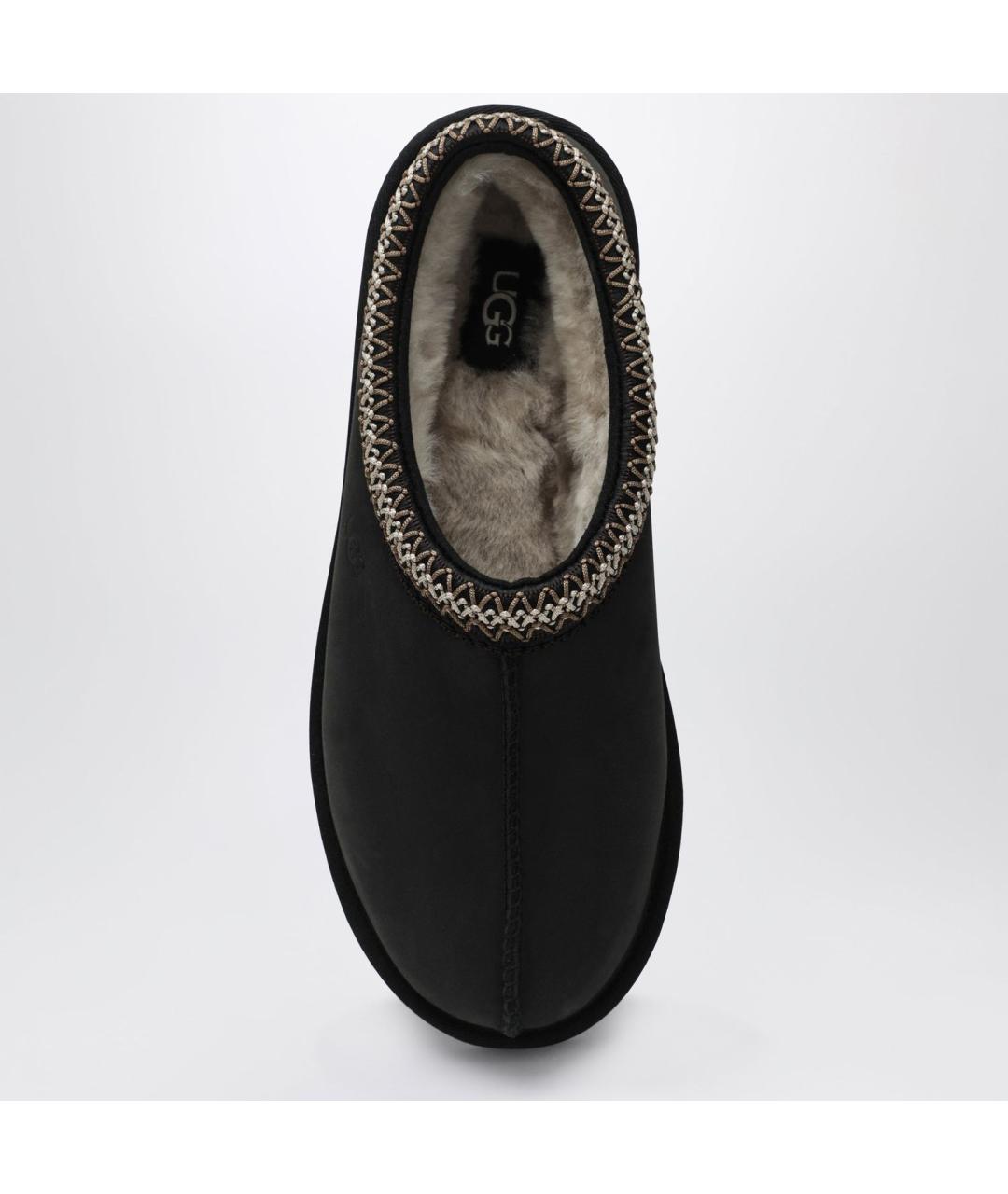 UGG Черные нубуковые ботинки, фото 3