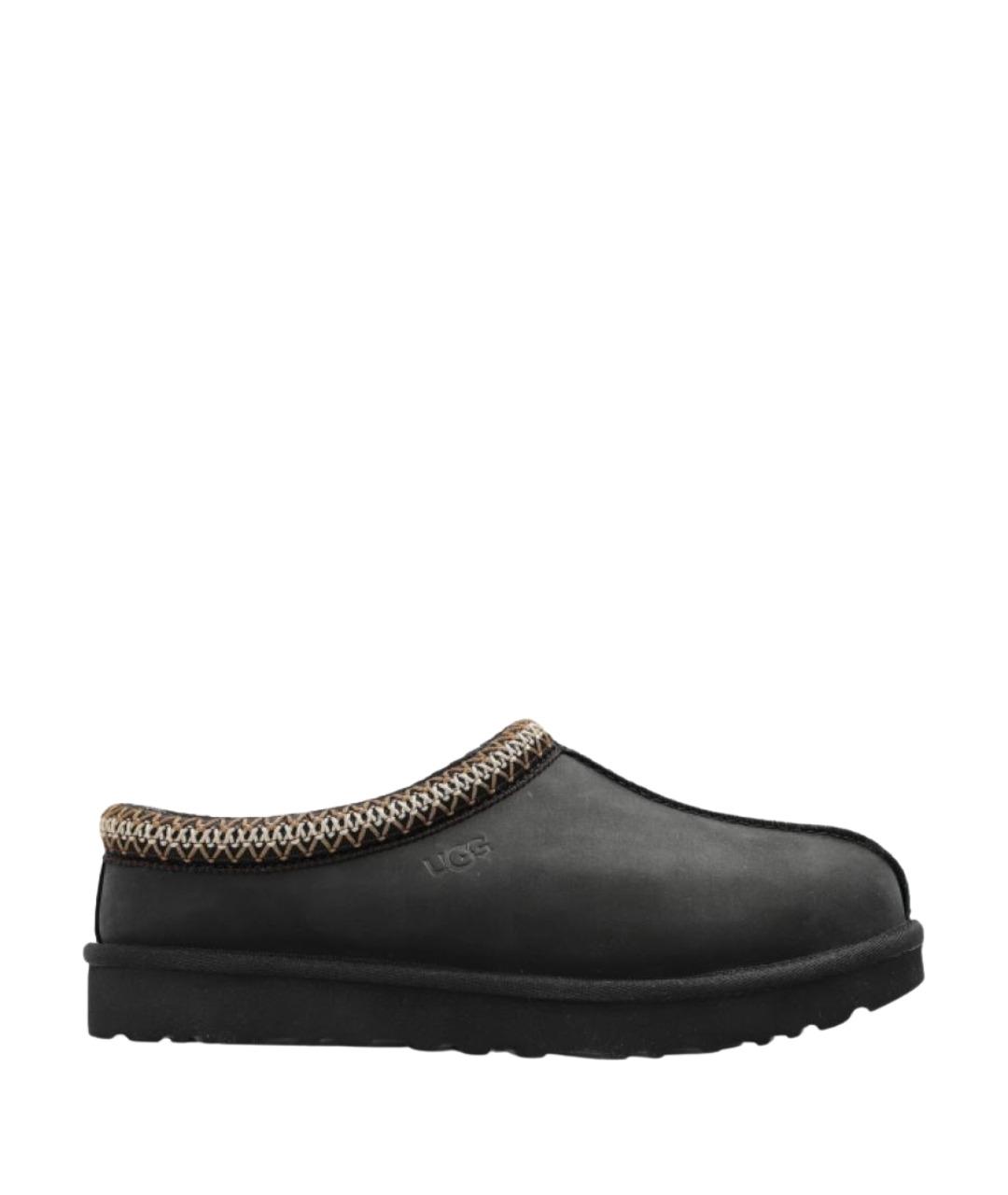 UGG Черные нубуковые ботинки, фото 1