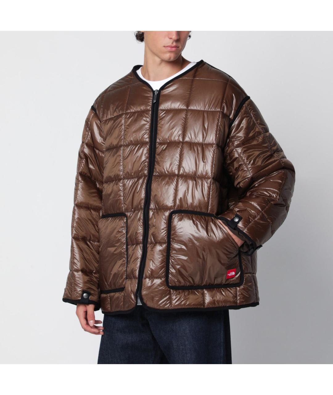 THE NORTH FACE Коричневая полиамидовая куртка, фото 3