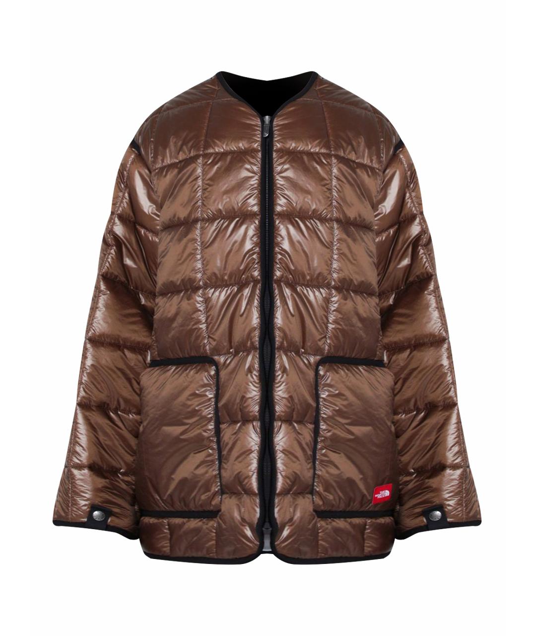 THE NORTH FACE Коричневая полиамидовая куртка, фото 1