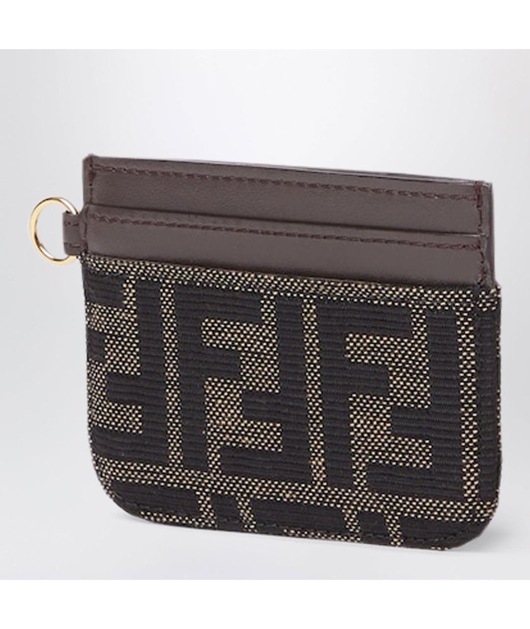 FENDI Коричневый кардхолдер, фото 2