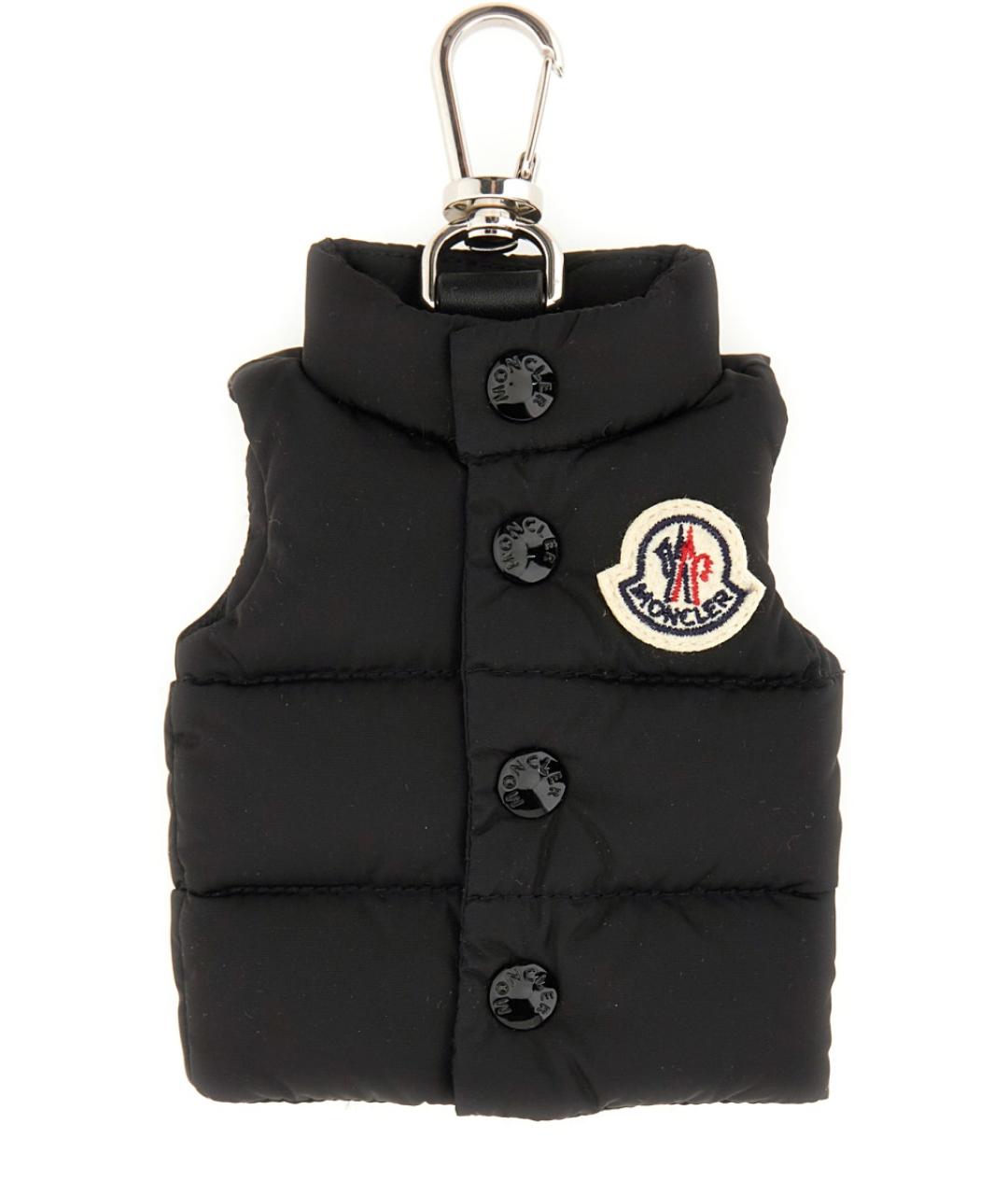 MONCLER Черный брелок, фото 1