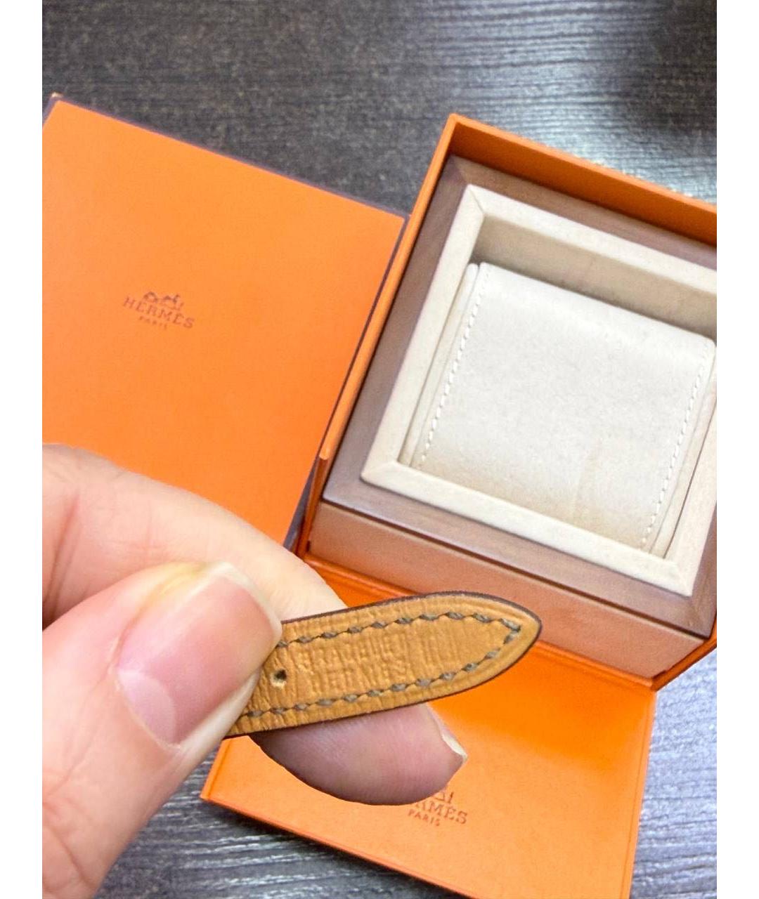 HERMES Часы из желтого золота, фото 5
