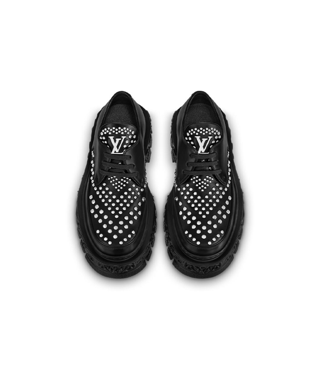 LOUIS VUITTON Черные лоферы, фото 4