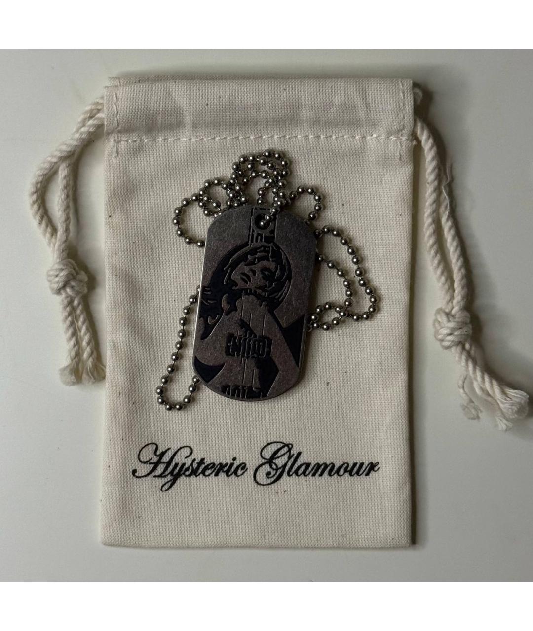 UNDERCOVER Серебряная металлическая цепочка/подвеска, фото 5