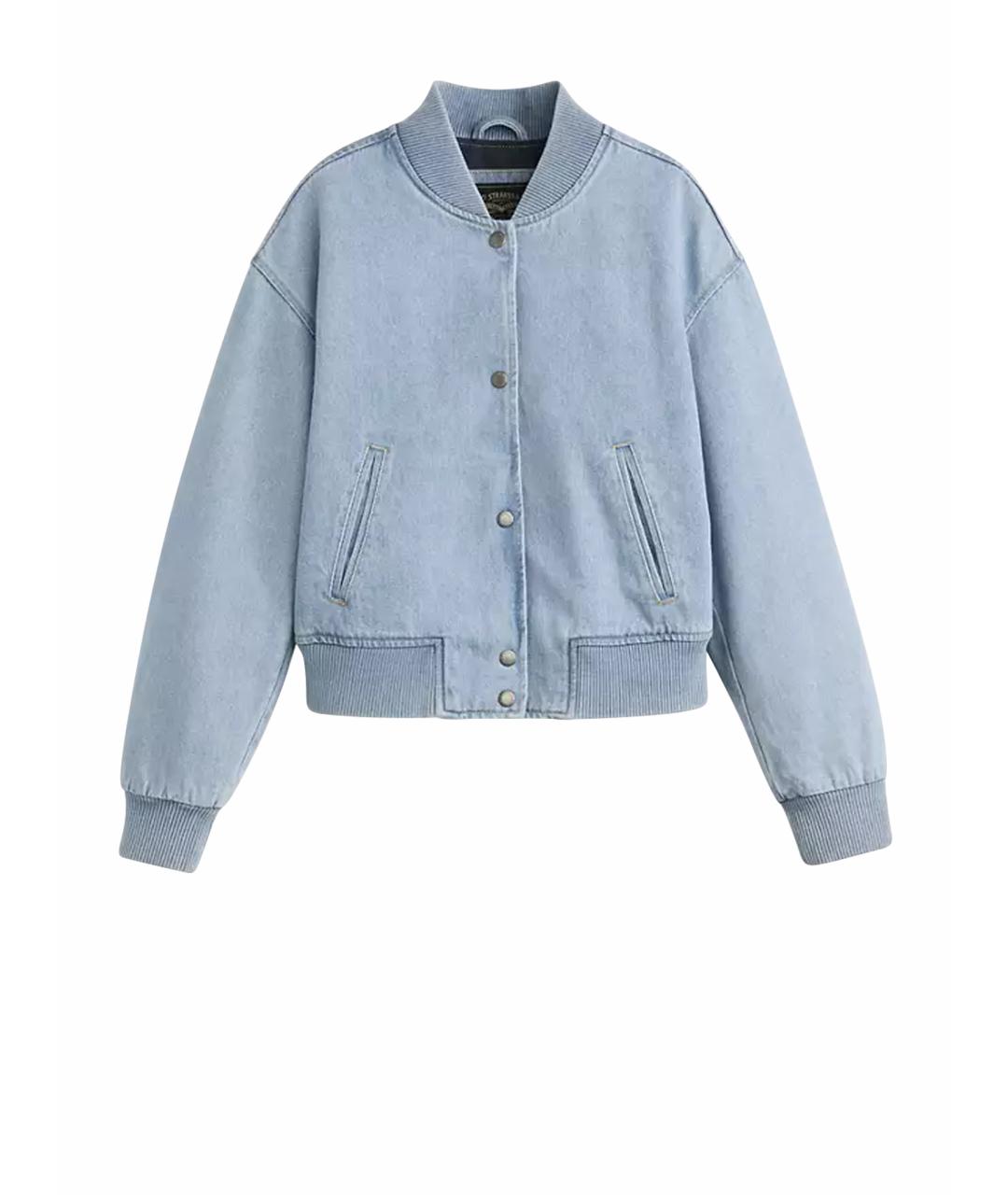 LEVI'S Голубая хлопковая куртка, фото 1