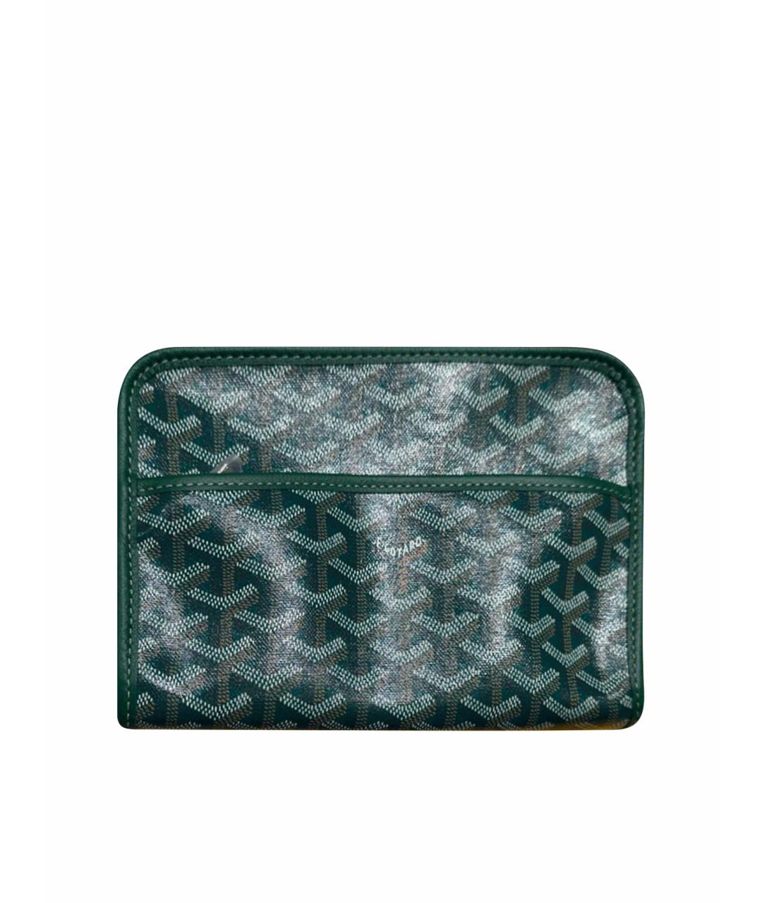 GOYARD Зеленая косметичка, фото 1