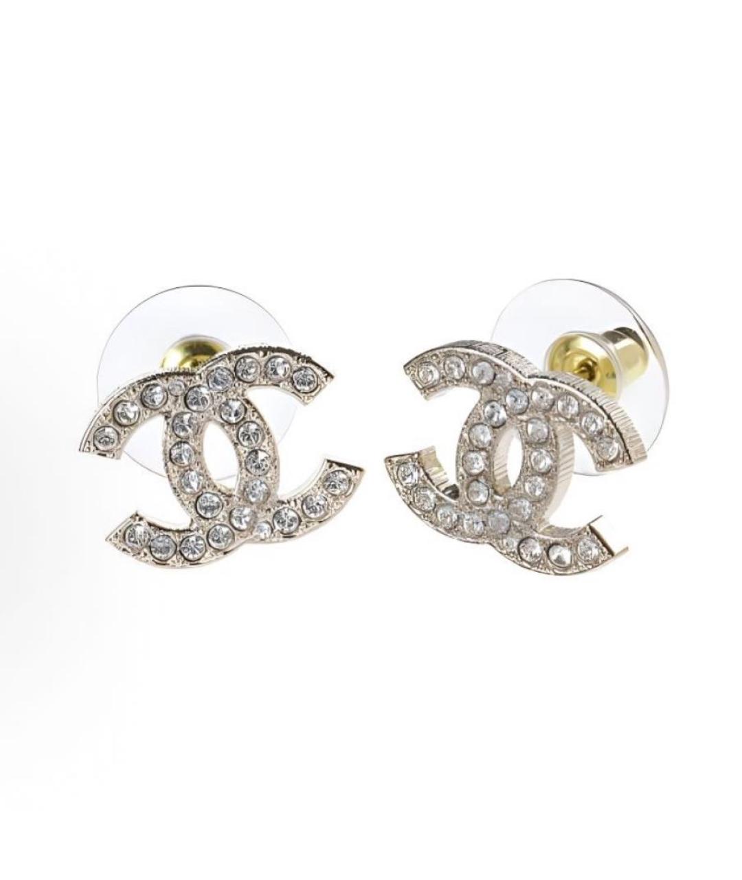 CHANEL Золотые серьги, фото 1