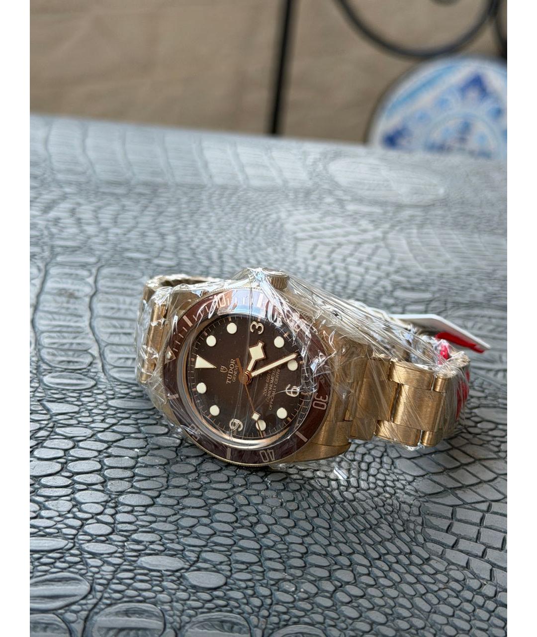 TUDOR Коричневые часы, фото 3