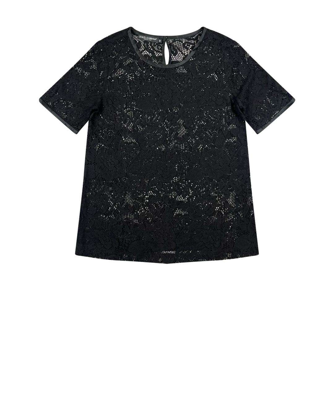 DOLCE&GABBANA Черная футболка, фото 1