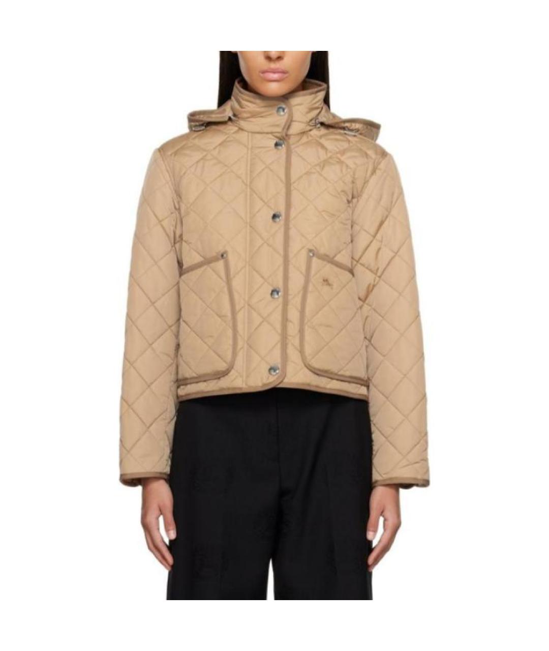 BURBERRY Коричневая куртка, фото 6
