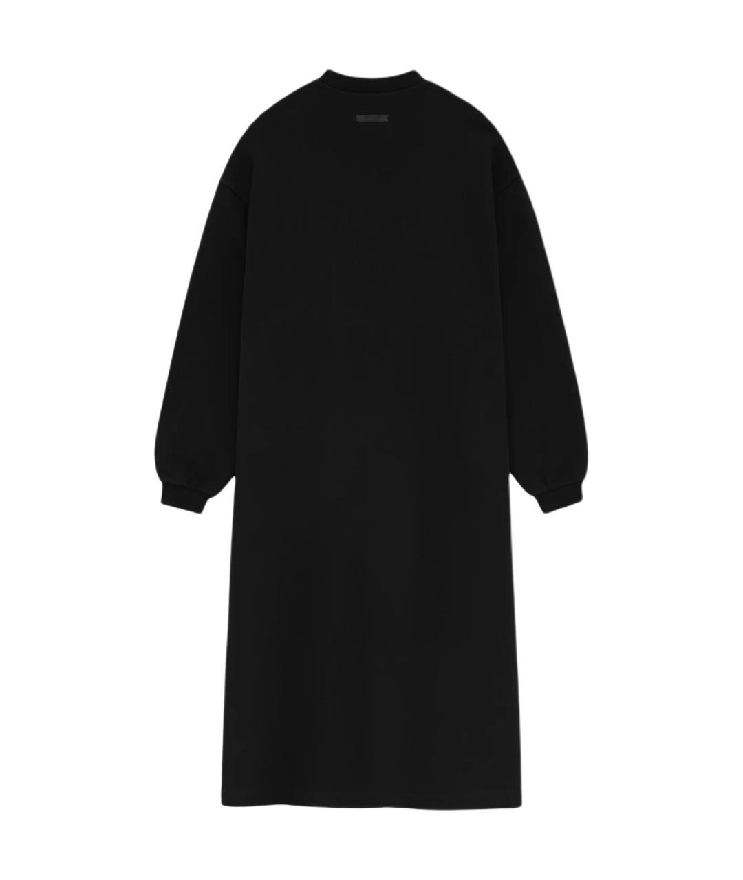 FEAR OF GOD ESSENTIALS Черное повседневное платье, фото 2