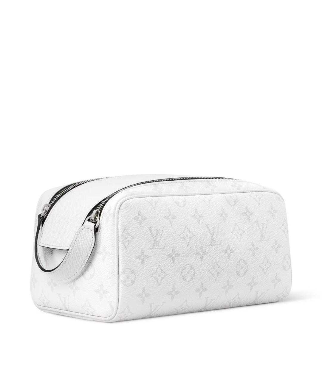 LOUIS VUITTON Белая косметичка из канвы, фото 1