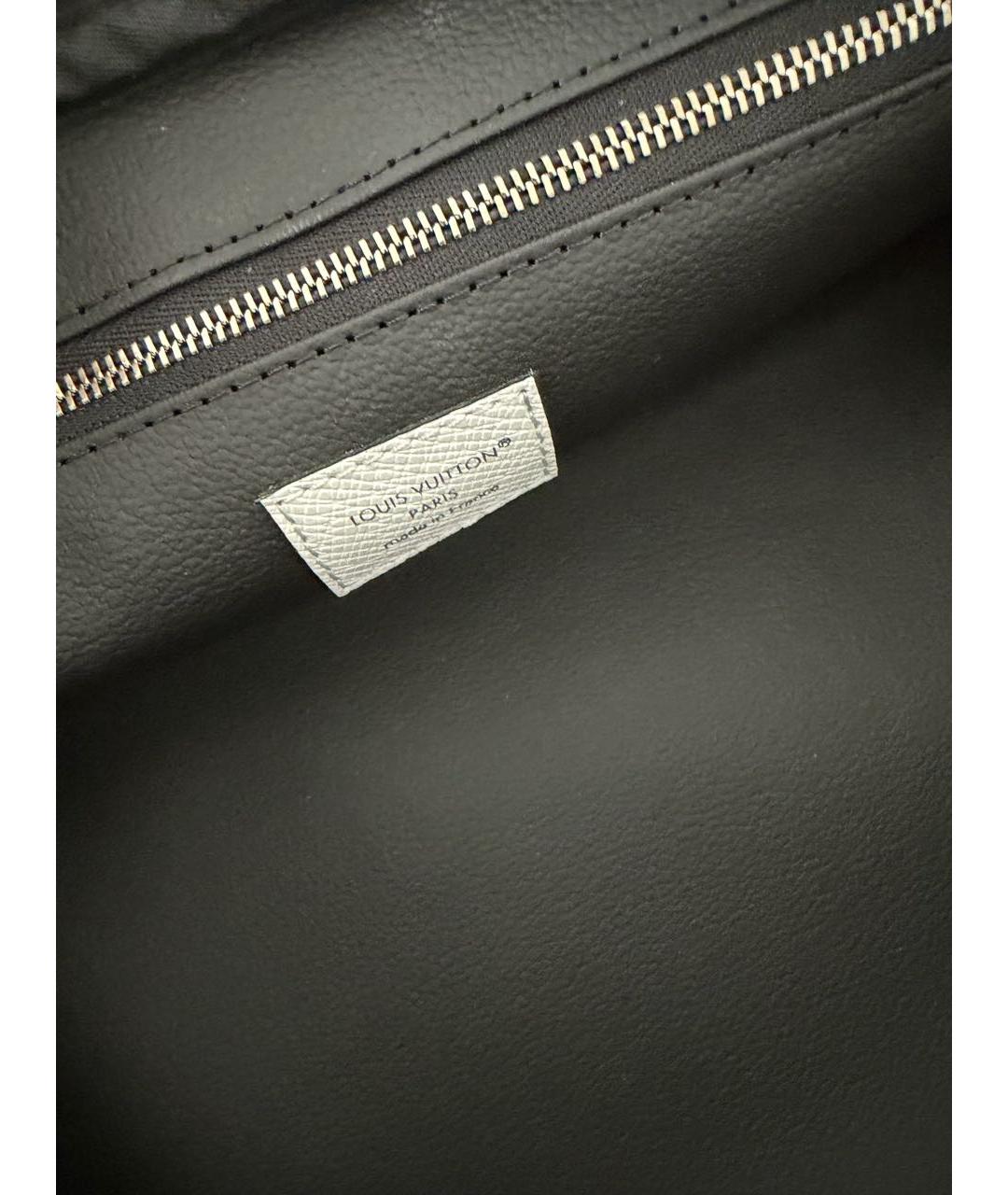 LOUIS VUITTON Белая косметичка из канвы, фото 7