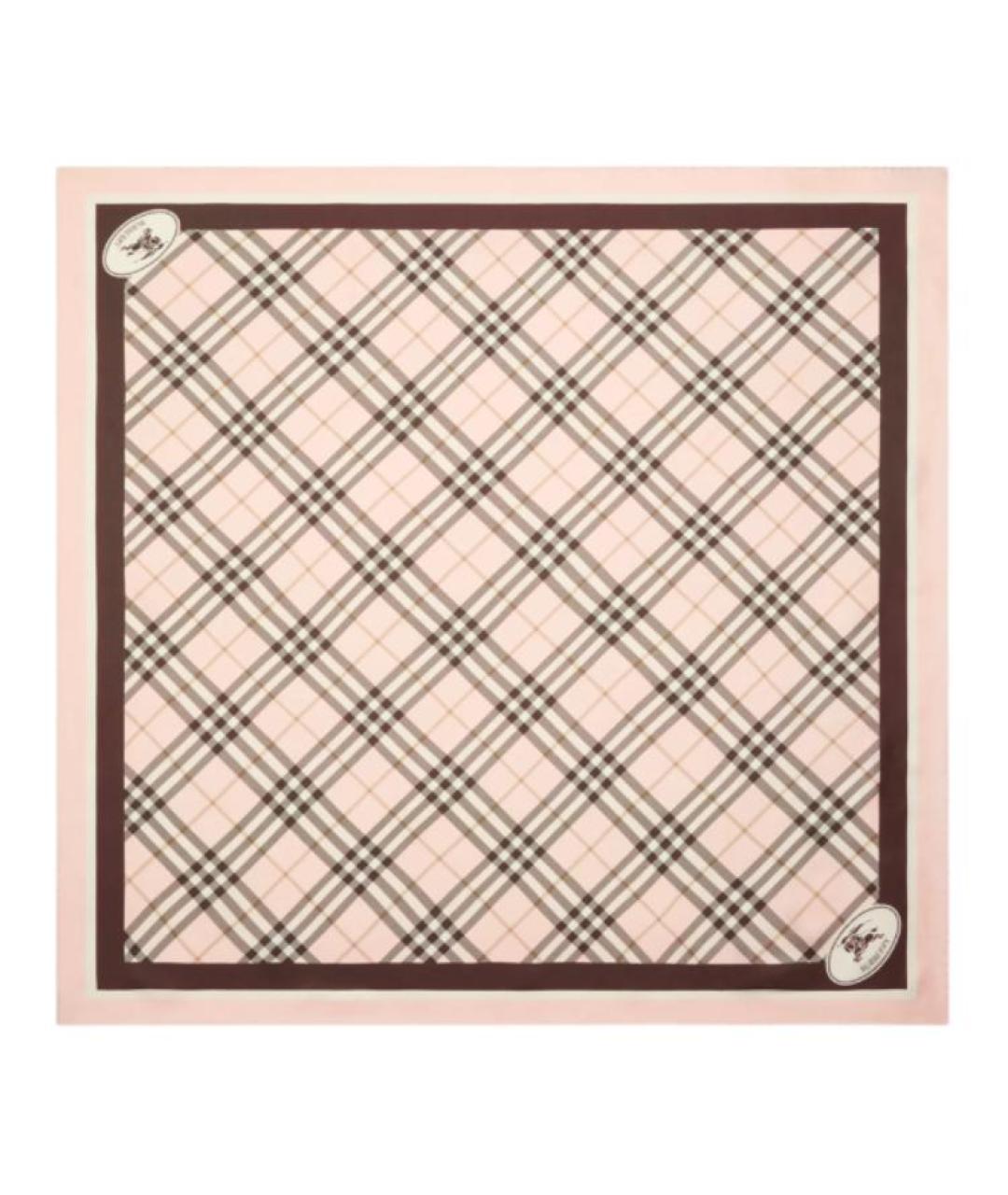 BURBERRY Шелковый шарф, фото 1