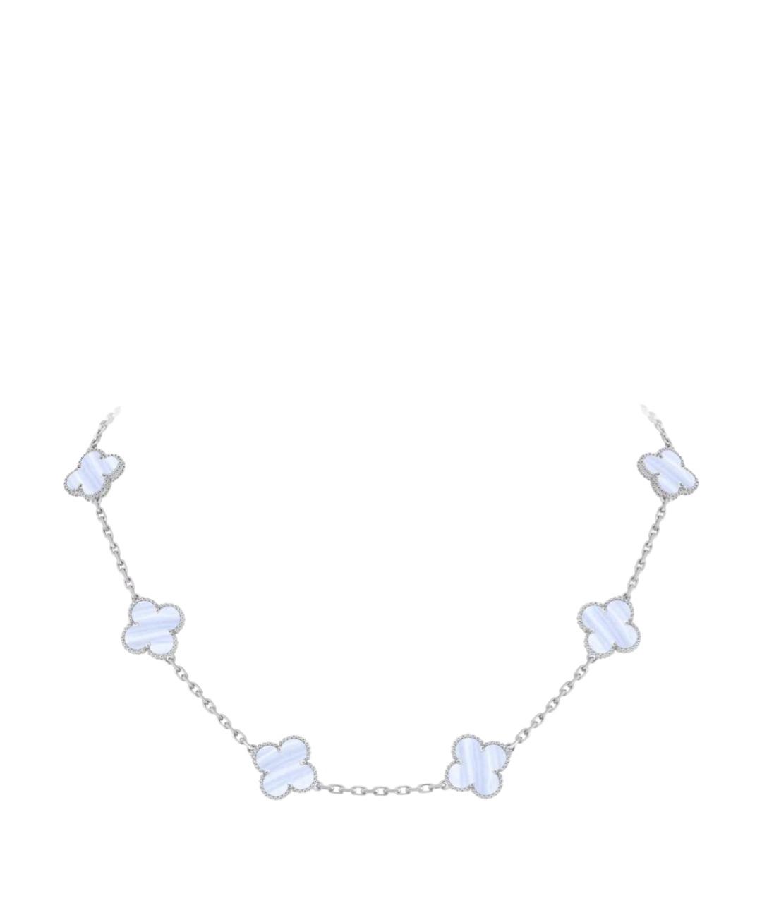 VAN CLEEF & ARPELS Серебряное колье из белого золота, фото 1