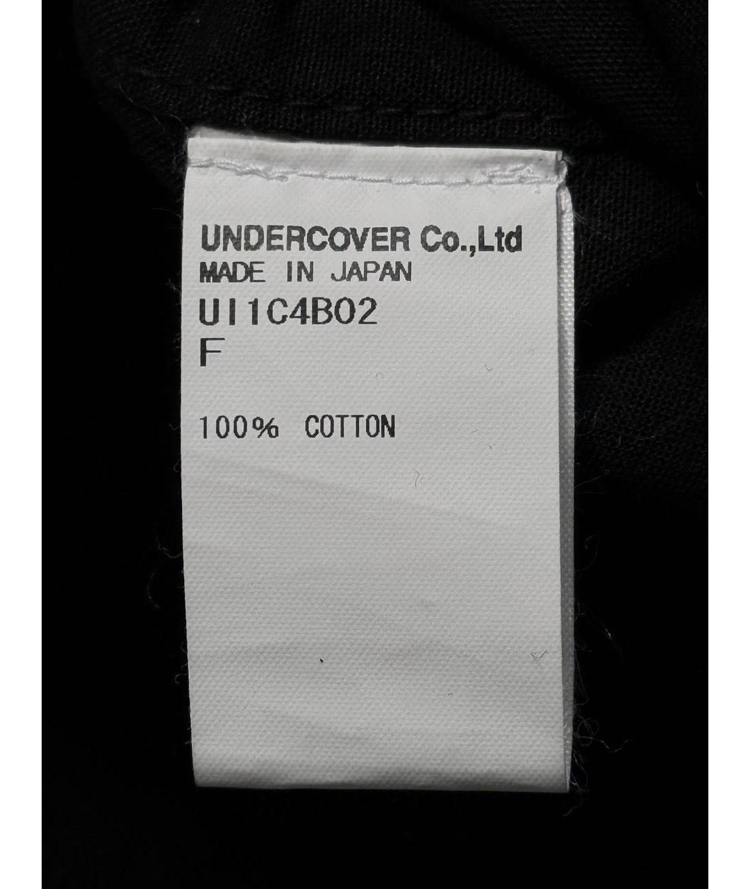 UNDERCOVER Черная сумка тоут, фото 3