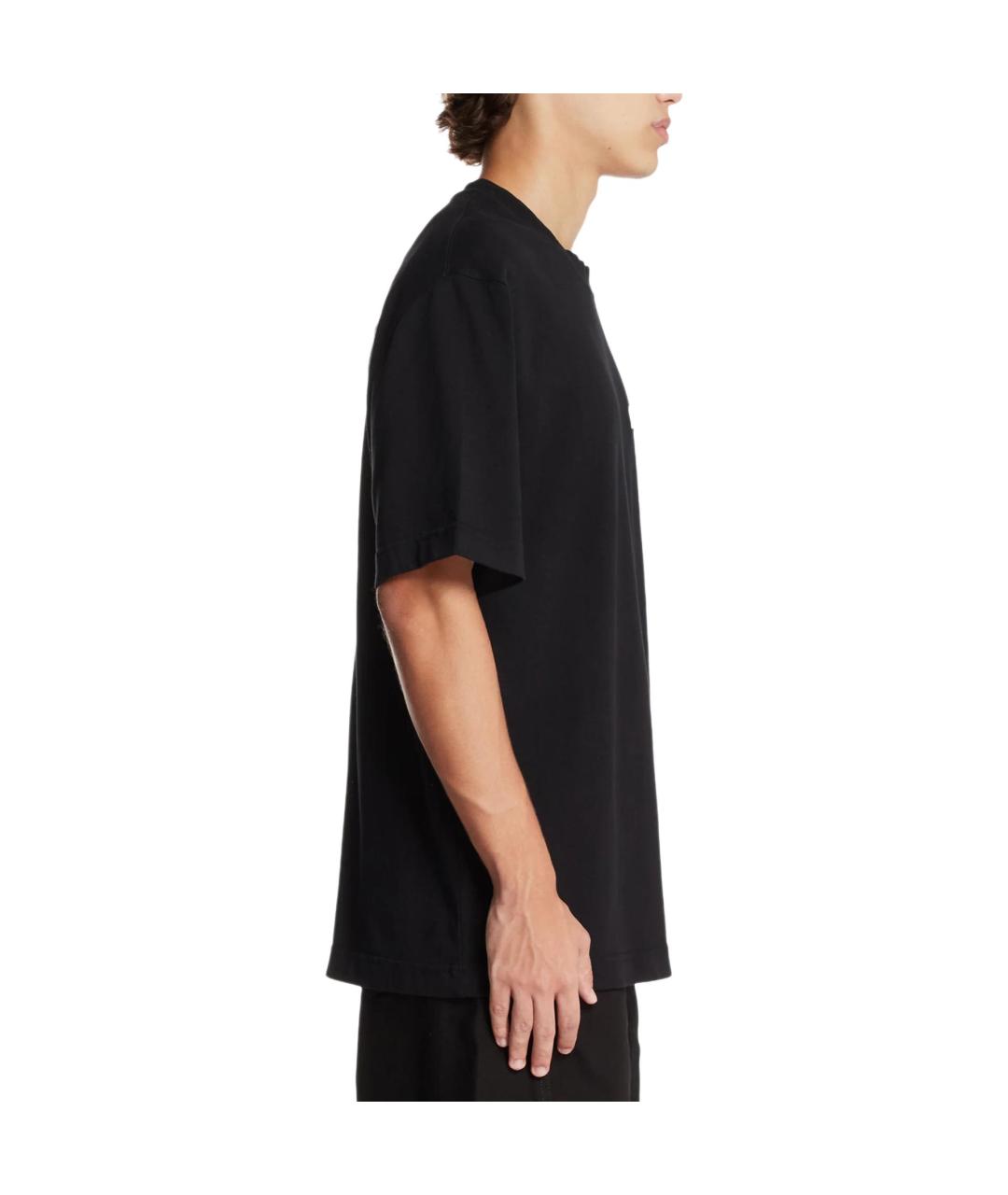 JACQUEMUS Черная футболка, фото 5