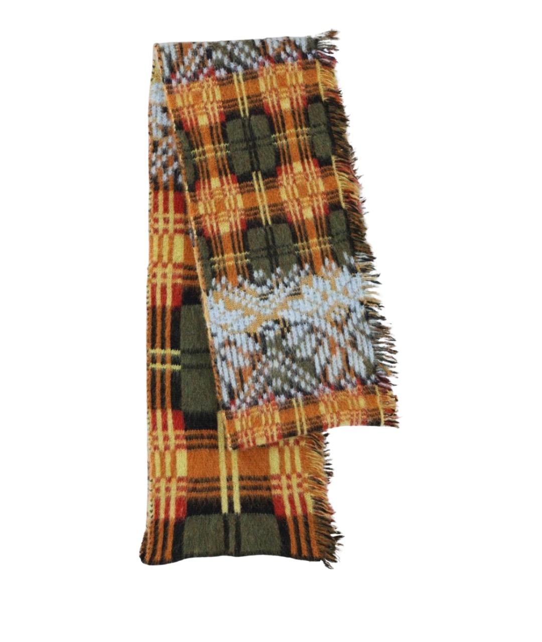 DRIES VAN NOTEN Мульти шерстяной шарф, фото 1