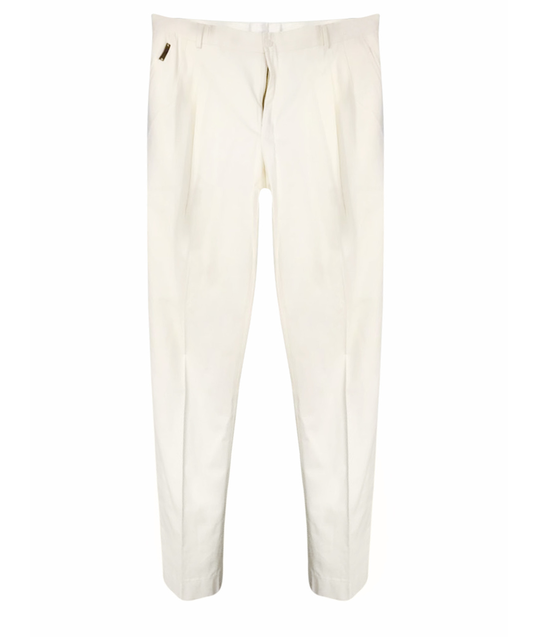 DOLCE&GABBANA Белые классические брюки, фото 1