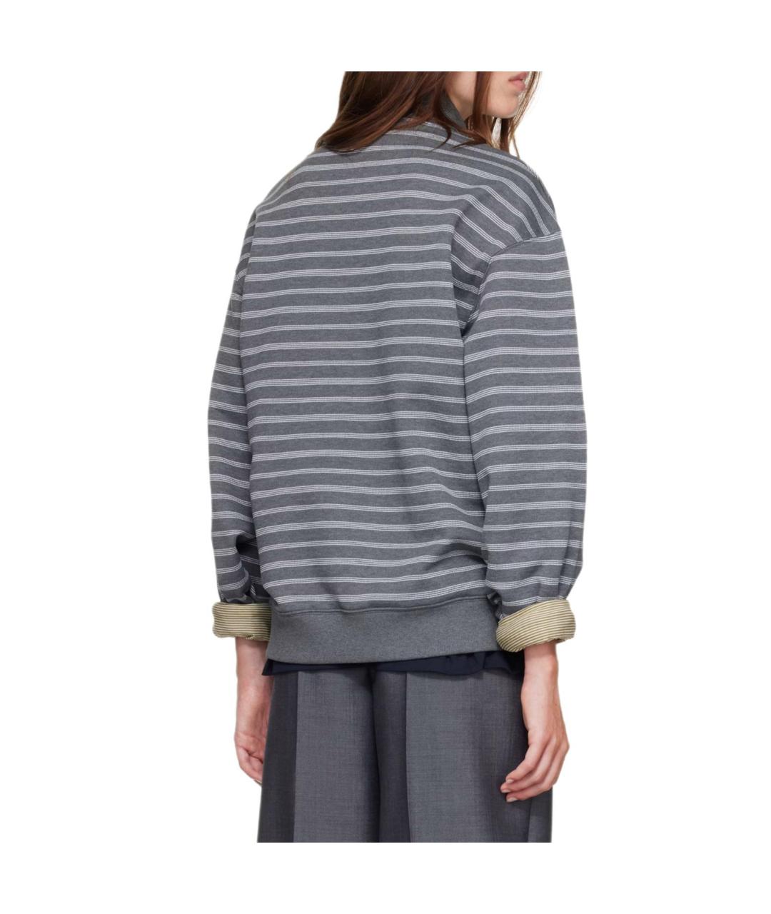 MIU MIU Серая рубашка, фото 5