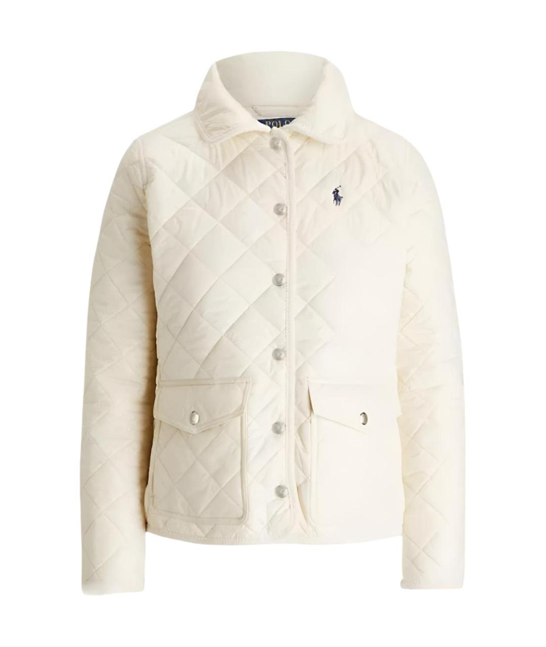 POLO RALPH LAUREN Белый пуховик, фото 1