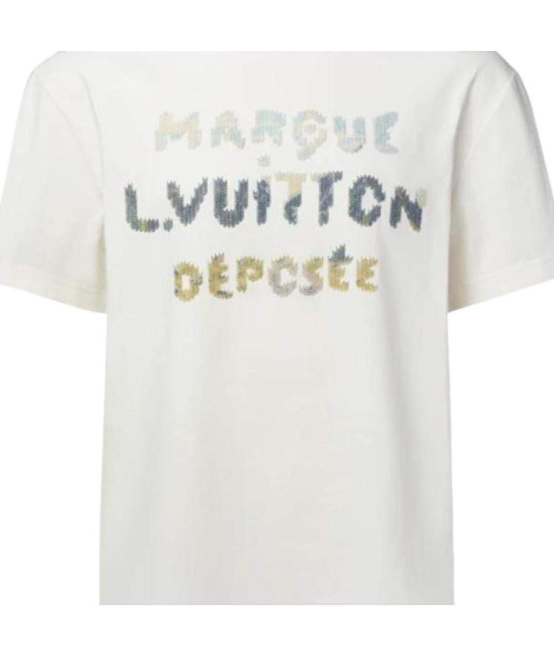 LOUIS VUITTON Белая футболка, фото 2
