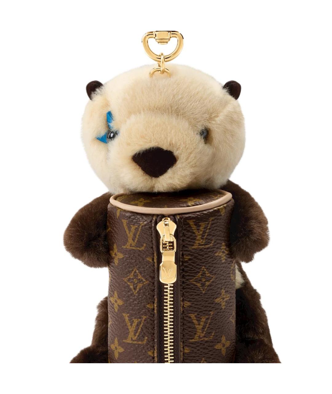 LOUIS VUITTON Коричневый кошелек, фото 4