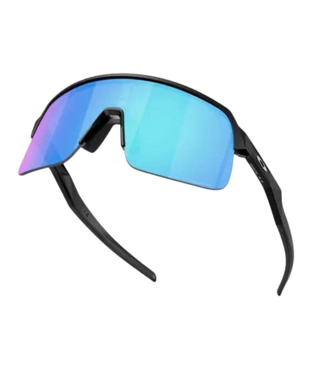 OAKLEY Черные пластиковые солнцезащитные очки, фото 4