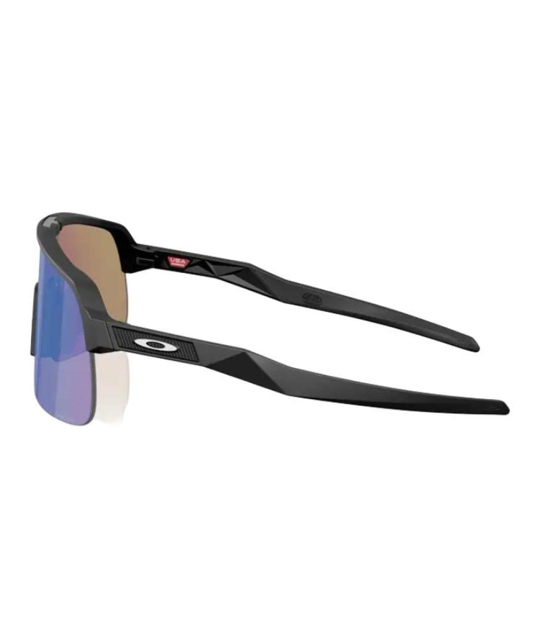OAKLEY Черные пластиковые солнцезащитные очки, фото 3