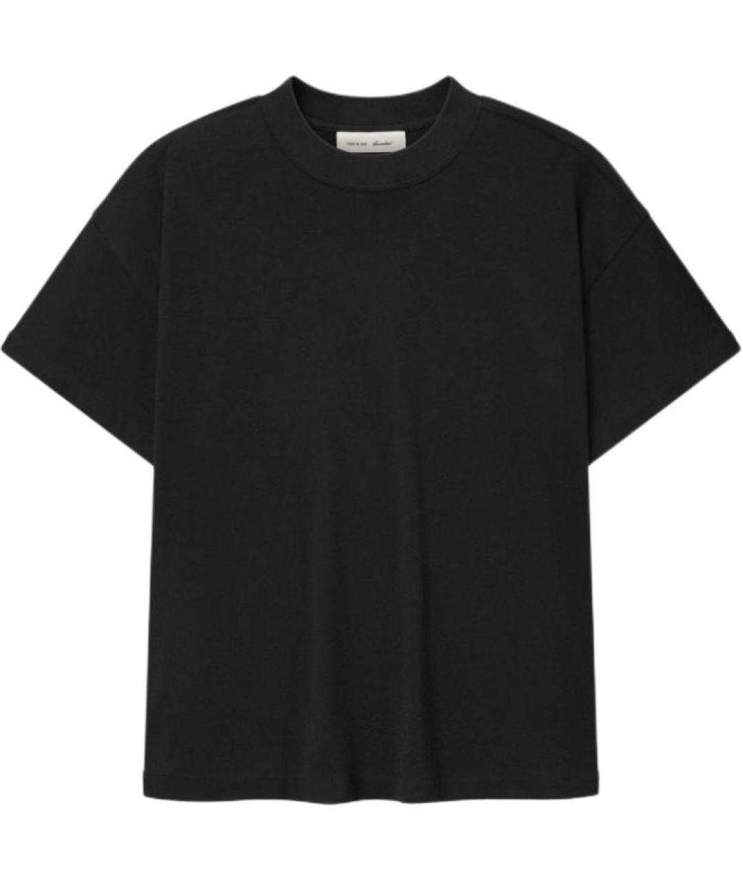 FEAR OF GOD ESSENTIALS Черная футболка, фото 2