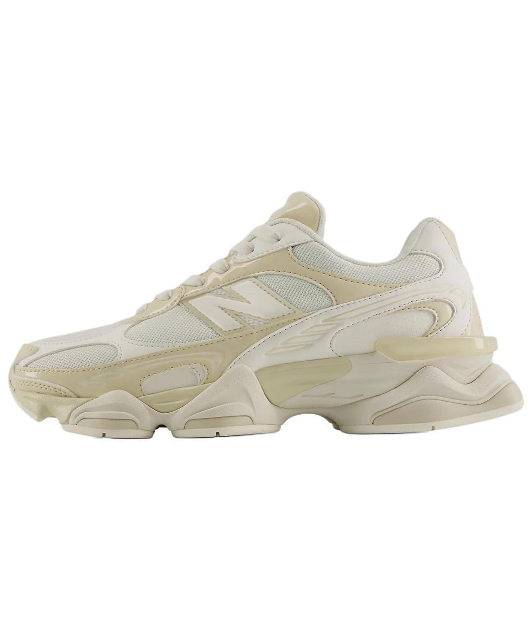NEW BALANCE Бежевые кожаные кроссовки, фото 2