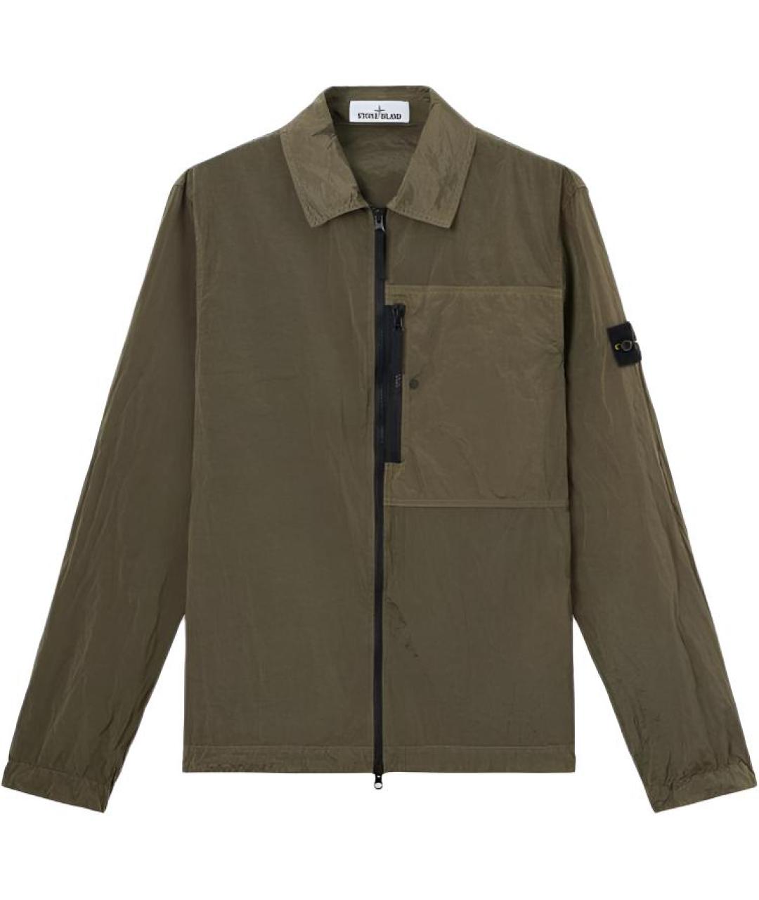 STONE ISLAND Зеленая куртка, фото 1