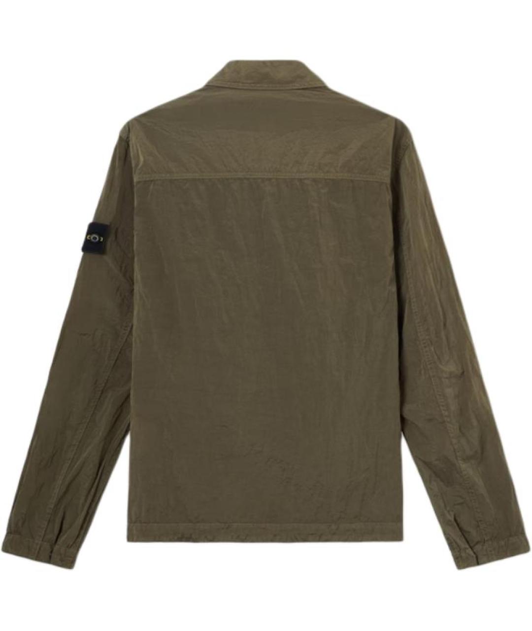 STONE ISLAND Зеленая куртка, фото 2