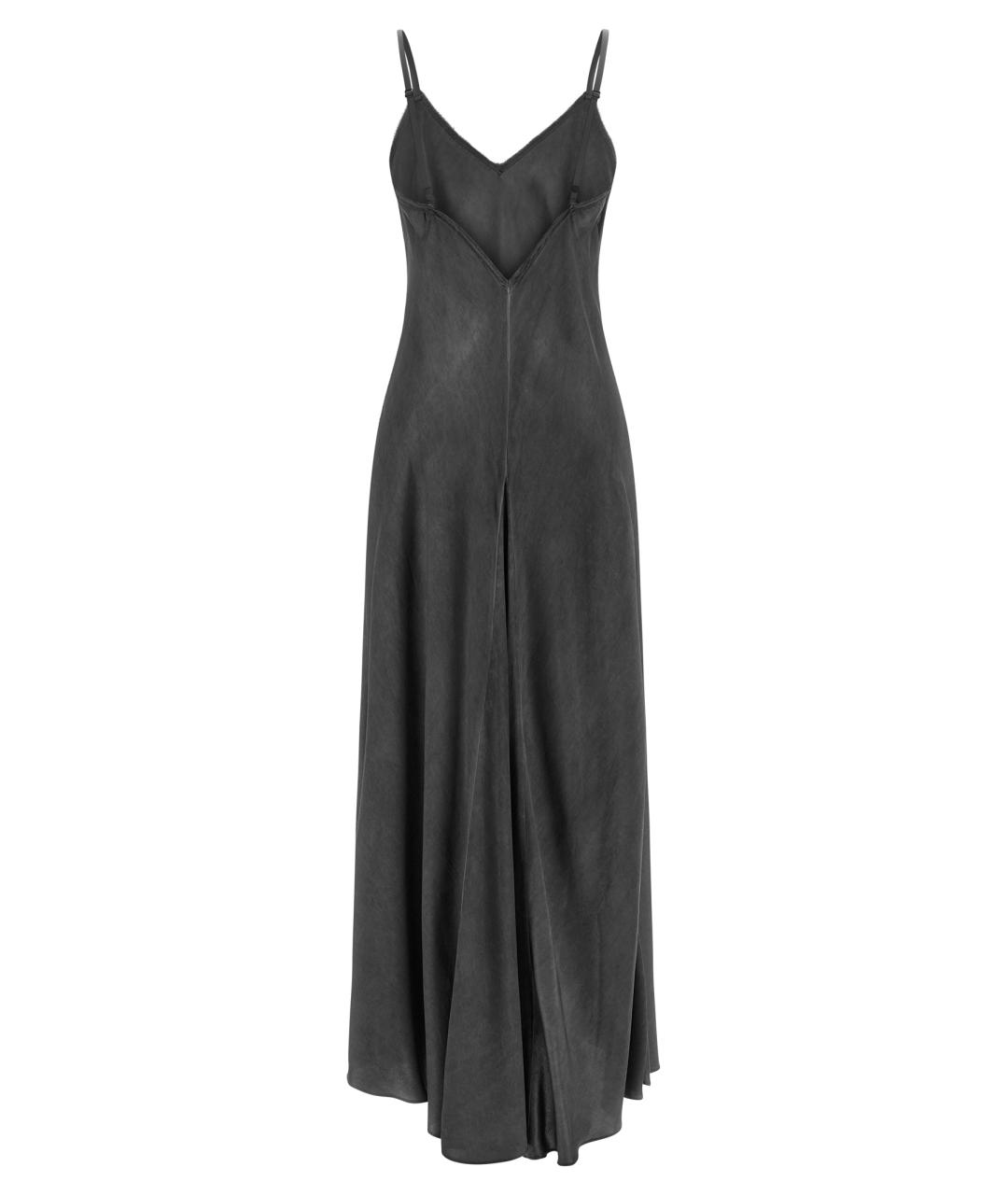 PINKO Черное вискозное коктейльное платье, фото 2
