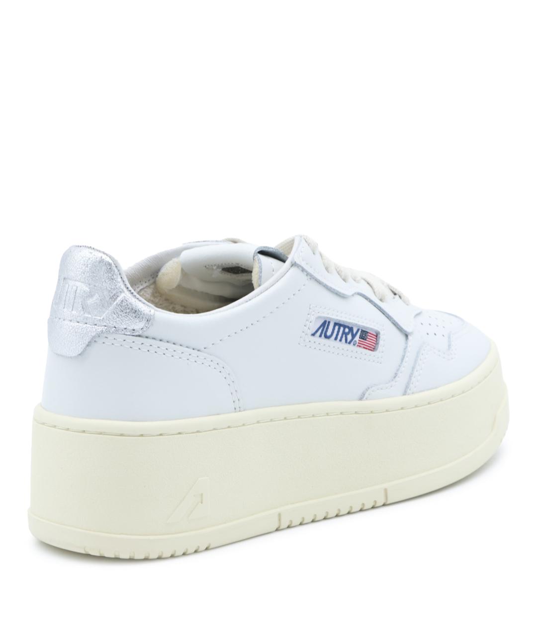 AUTRY Белые кожаные кеды, фото 3