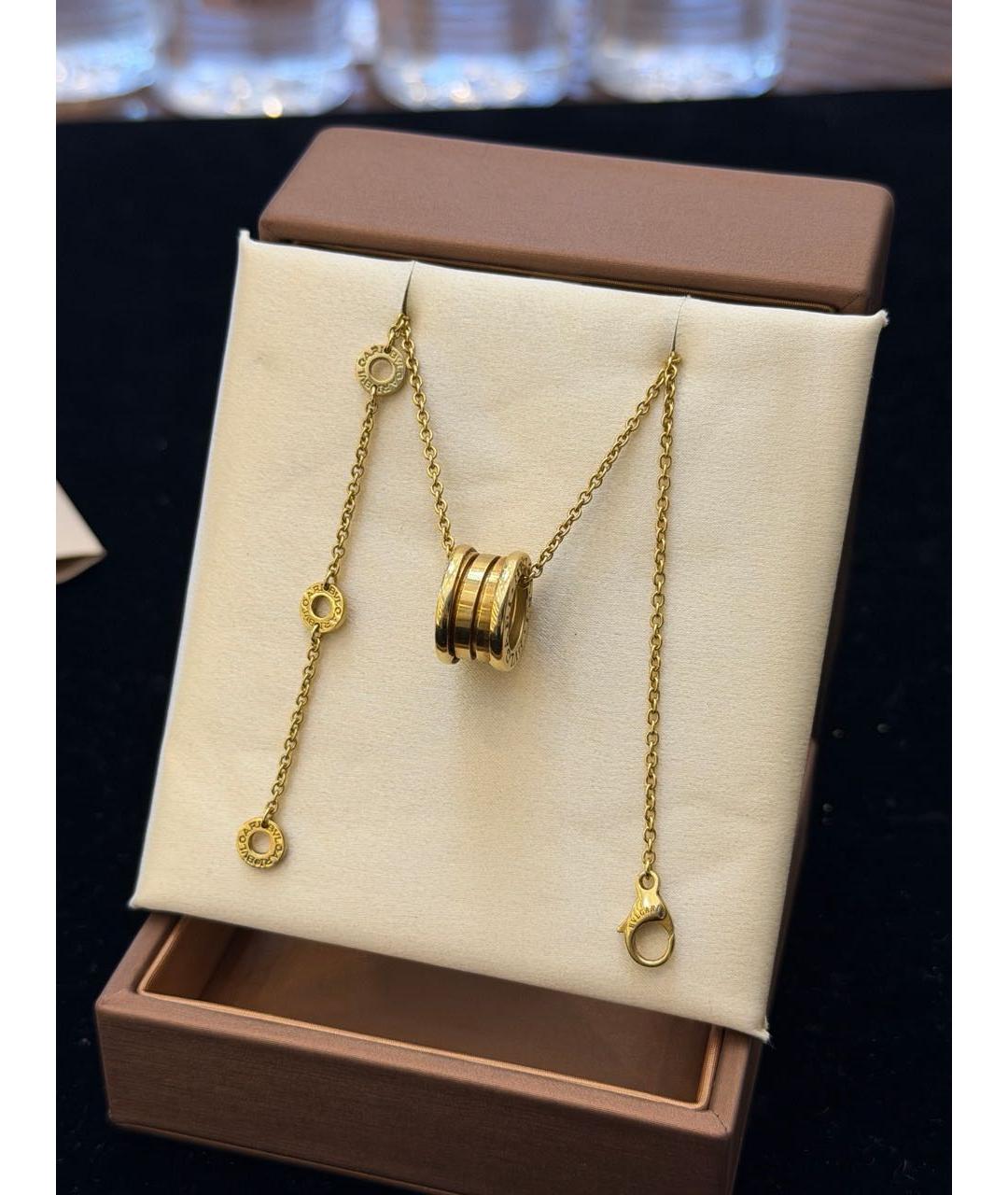 BVLGARI Золотое колье из желтого золота, фото 6