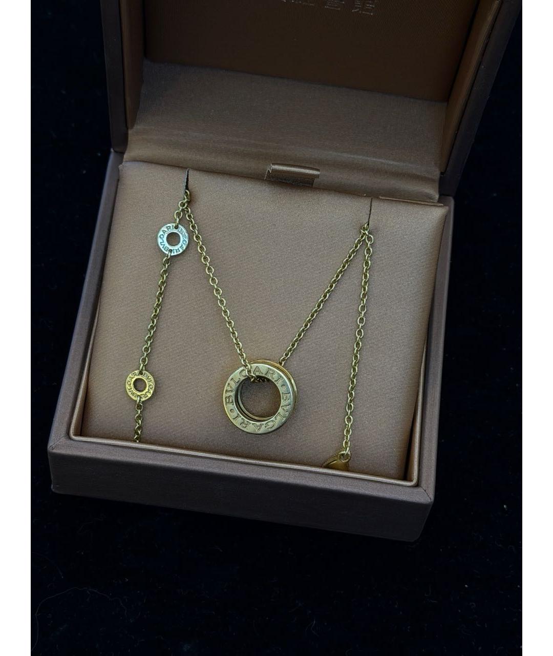 BVLGARI Золотое колье из желтого золота, фото 3