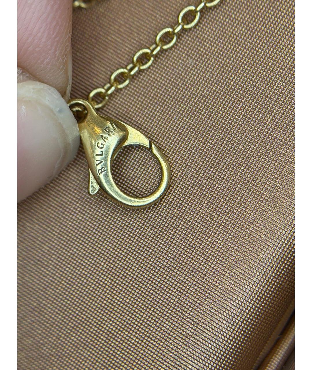 BVLGARI Золотое колье из желтого золота, фото 4