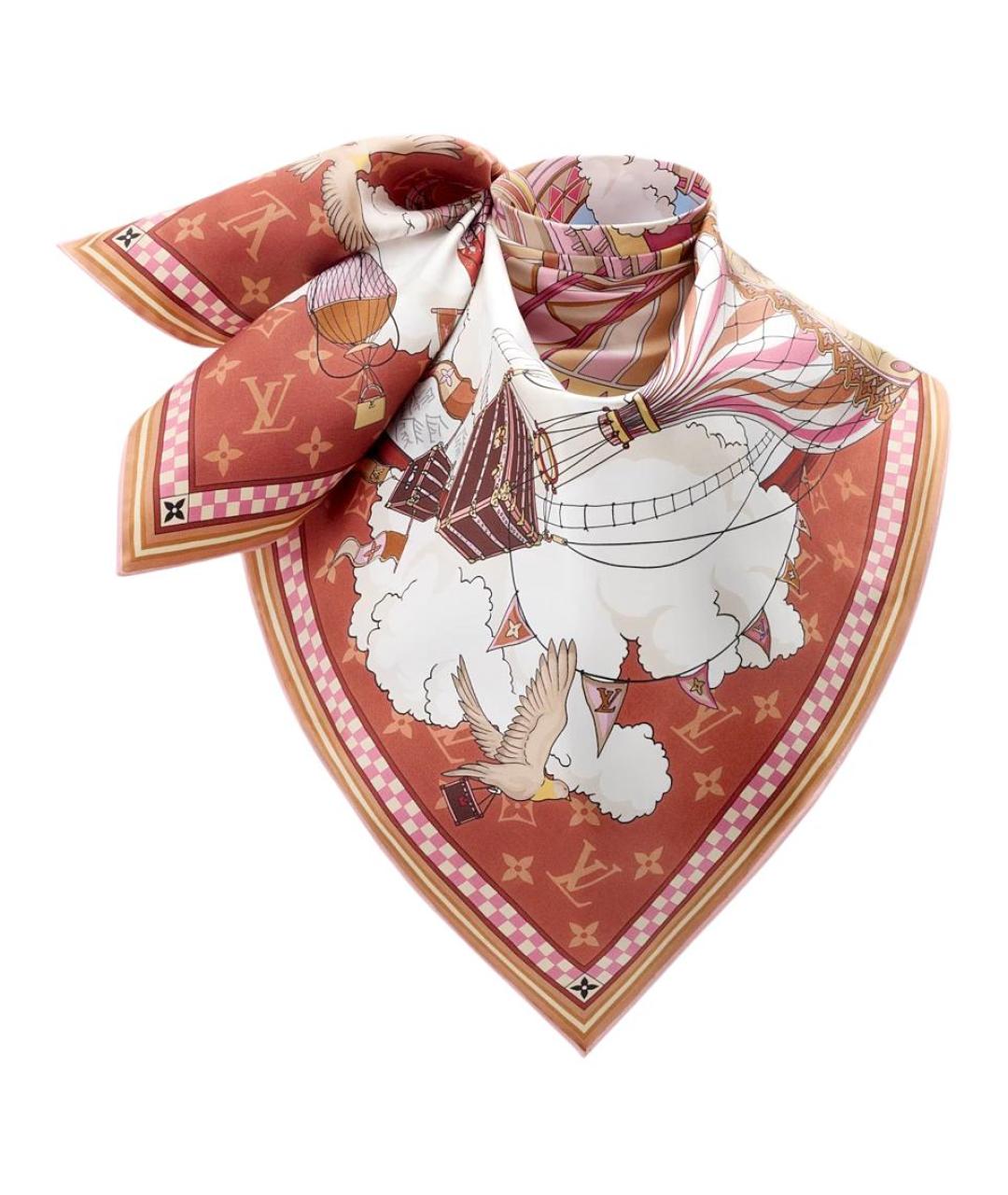 LOUIS VUITTON Мульти шарф, фото 2
