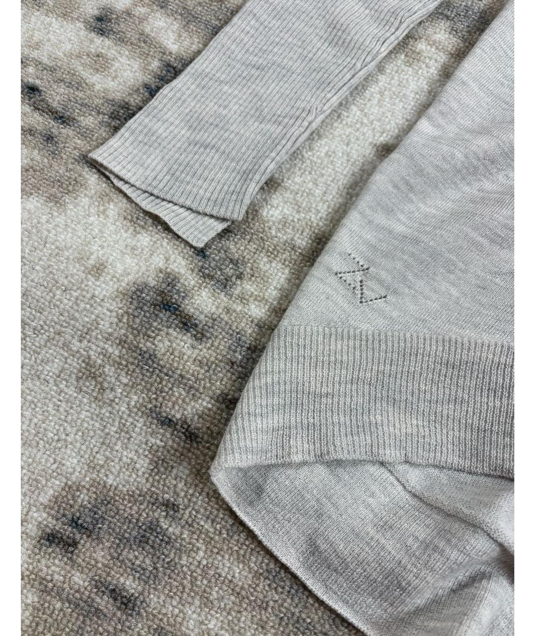 ZADIG & VOLTAIRE Серый шерстяной джемпер / свитер, фото 4