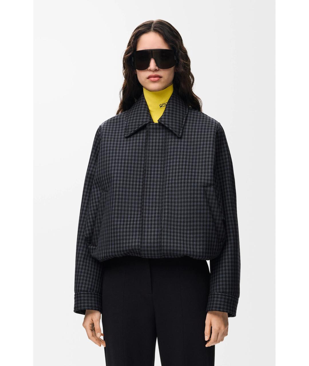 LOEWE Мульти шерстяная куртка, фото 3