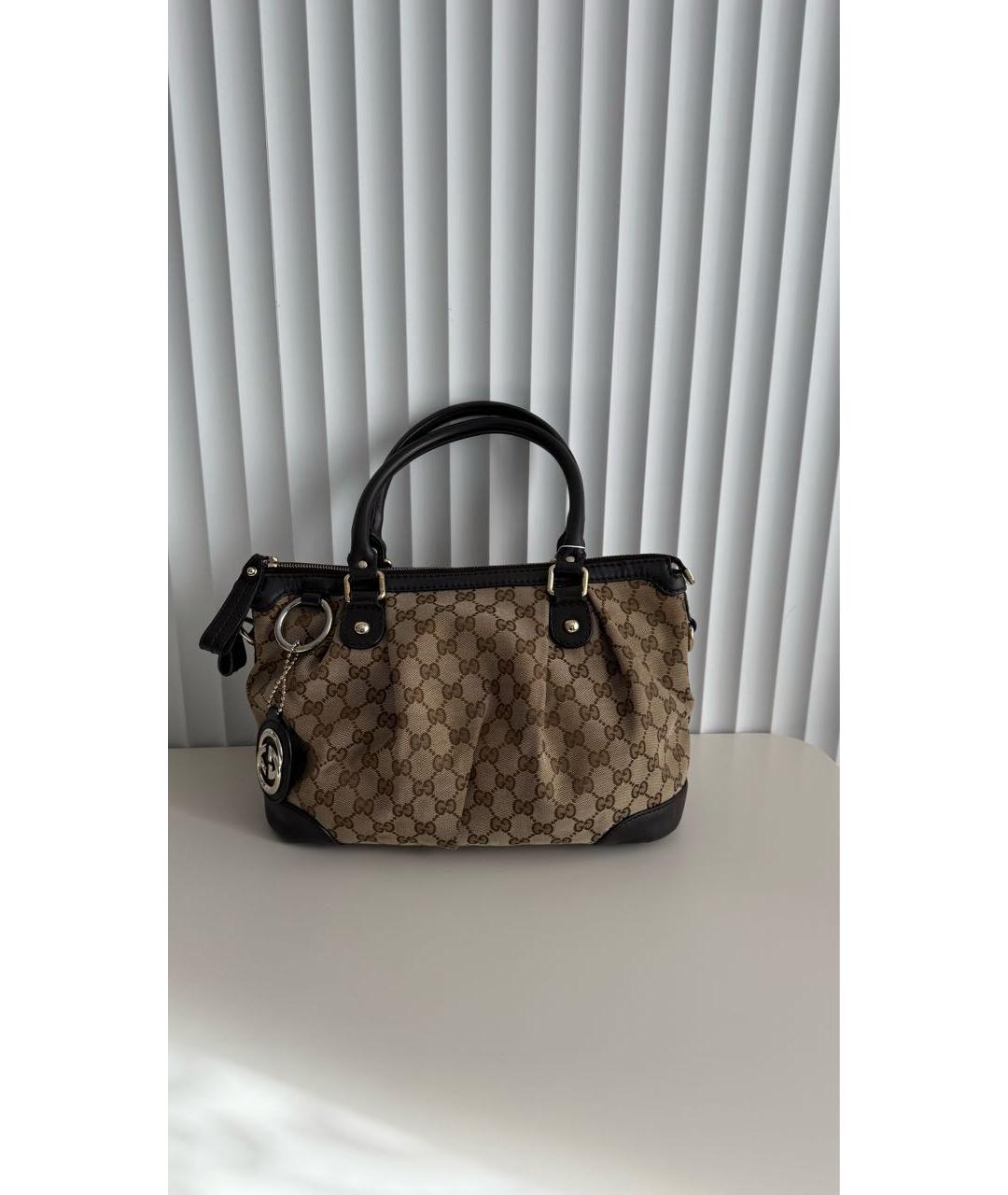 GUCCI Мульти сумка через плечо из канвы, фото 9