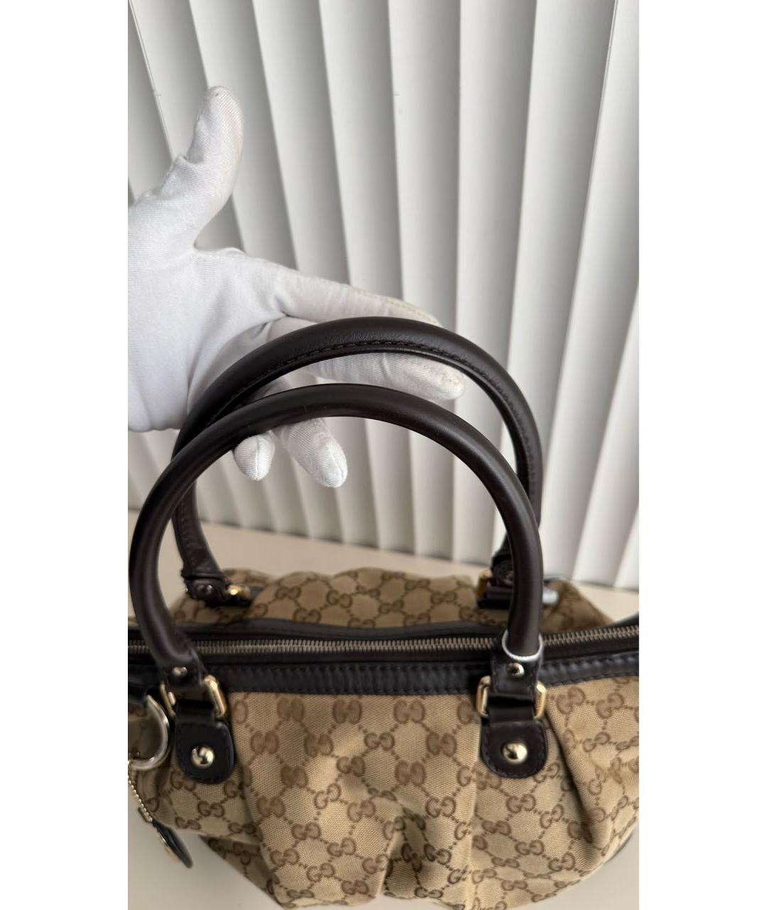 GUCCI Мульти сумка через плечо из канвы, фото 8