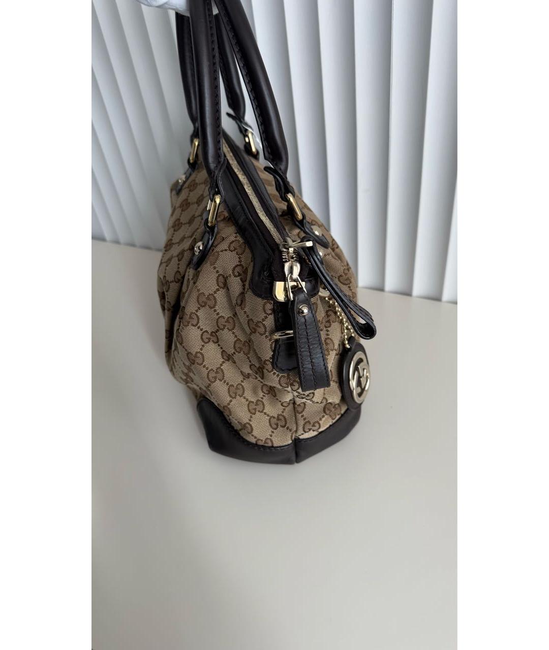 GUCCI Мульти сумка через плечо из канвы, фото 2