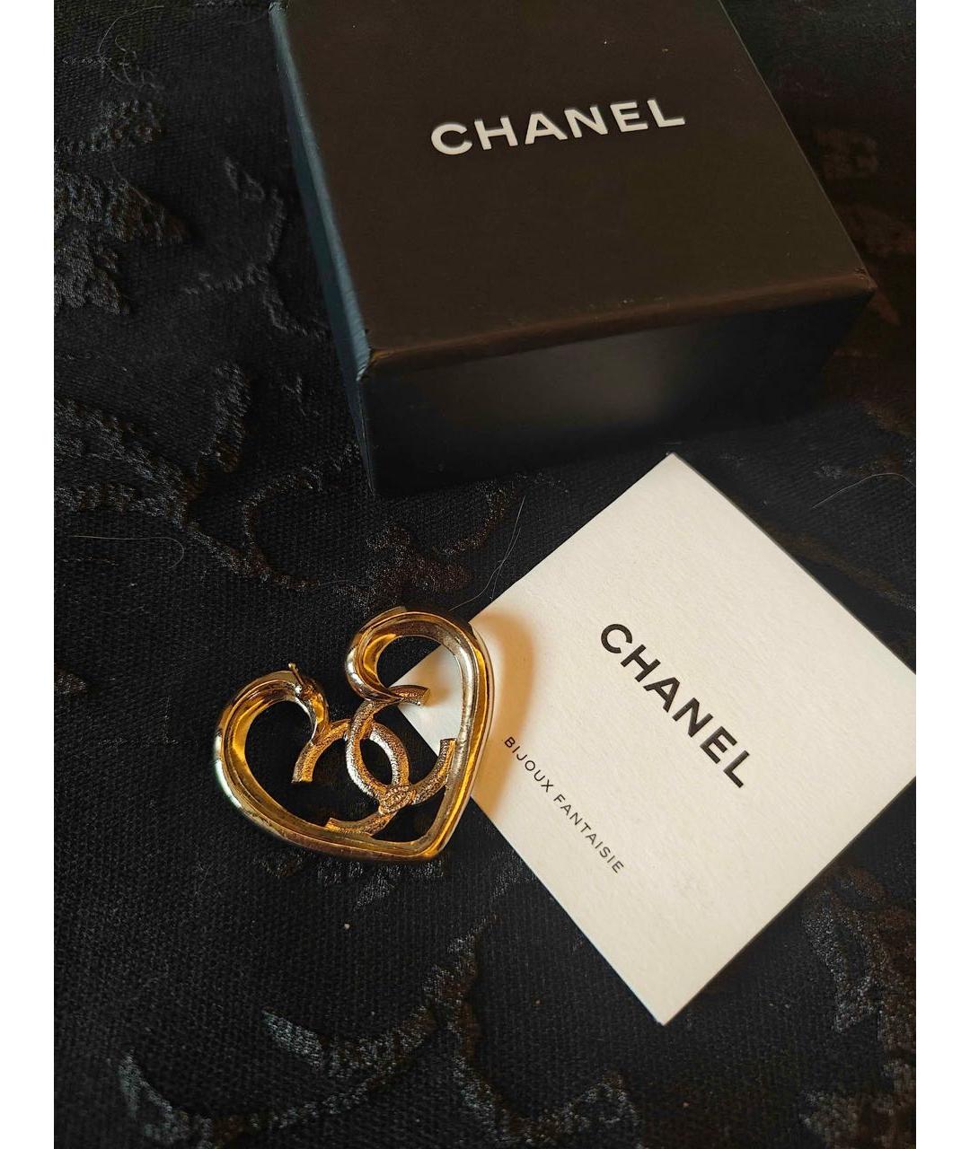 CHANEL Золотая булавка / брошь, фото 3