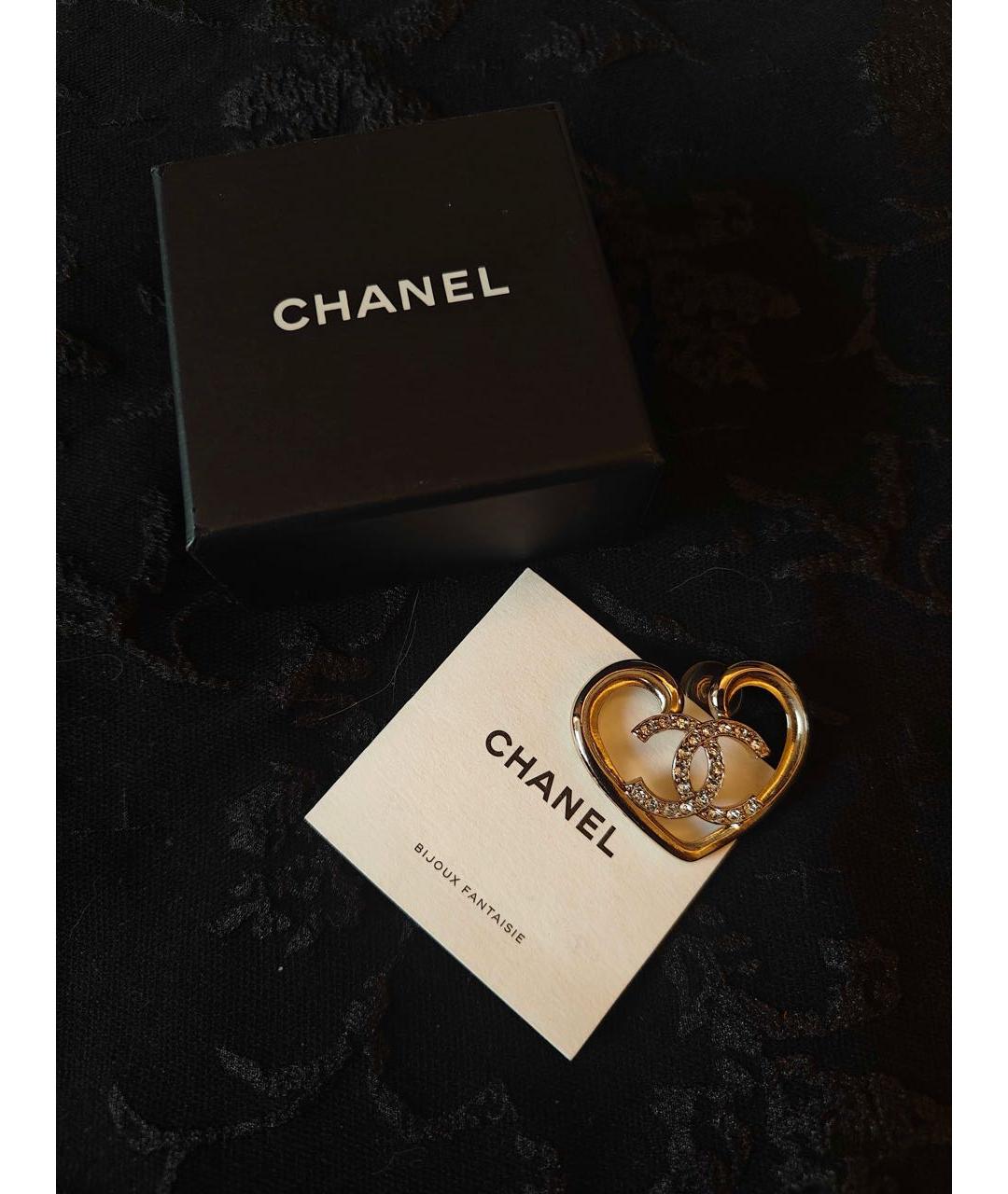 CHANEL Золотая булавка / брошь, фото 2