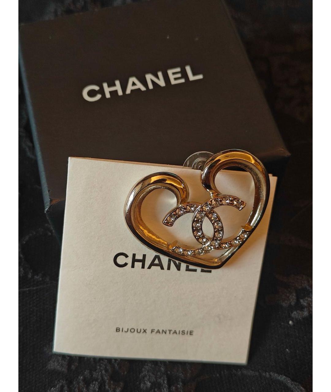CHANEL Золотая булавка / брошь, фото 6