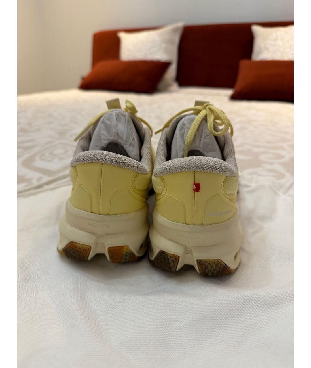 LOEWE Желтые кроссовки, фото 4